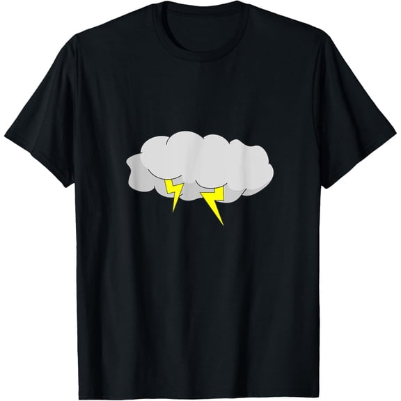 Storm Cloud with Lightning T-Shirt