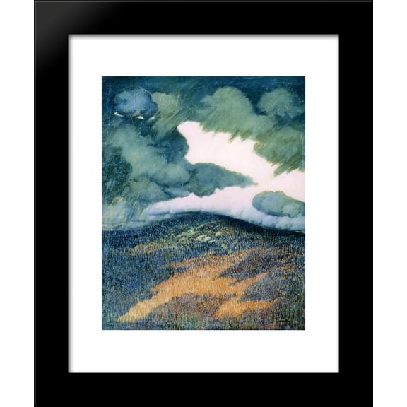 Storm Clouds, Maine 20x24 Framed Art Print by Marsden Hartley