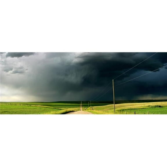 Storm Clouds Poster Print by Richard Wear - 23 x 8