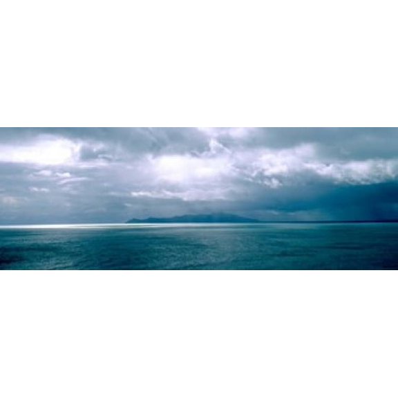 Storm Clouds over New Zealand Canvas Art - Panoramic Images (34 x 12)
