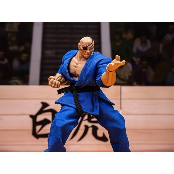 Storm Collectibles Baki Hanma: Son of Ogre Doppo Orochi 1/12 Scale Collector Action Figure (Blue Edition)