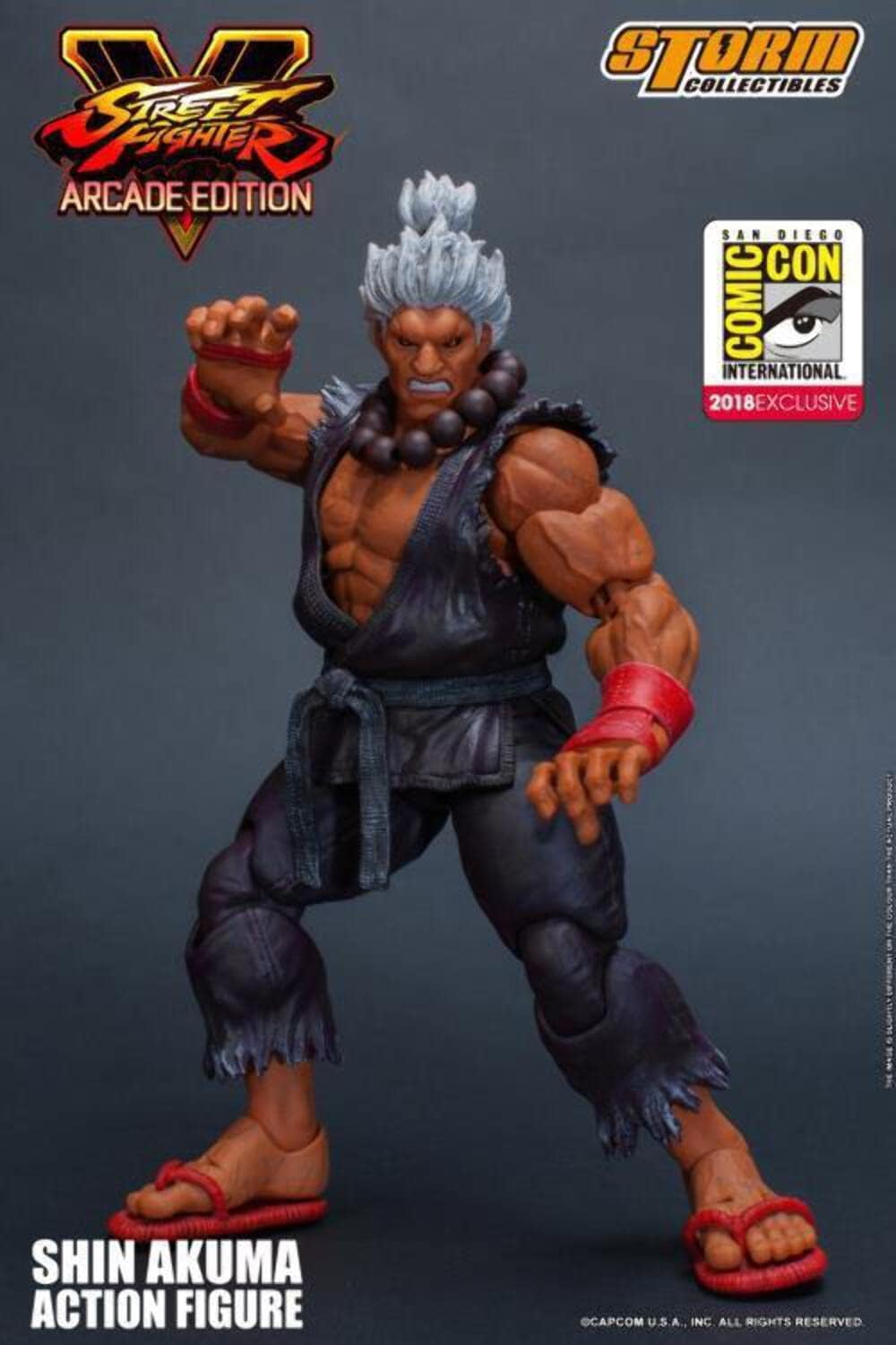 Street Fighter V: Champion Edition/ Akuma 1/6 Action Figure (PVC Figure) -  HobbySearch PVC Figure Store