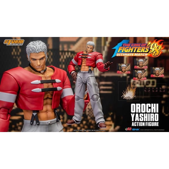 Storm Collectibles The King of Fighters 98UM  Orichi Yashiro 1/12 Scale Collector Action Figure