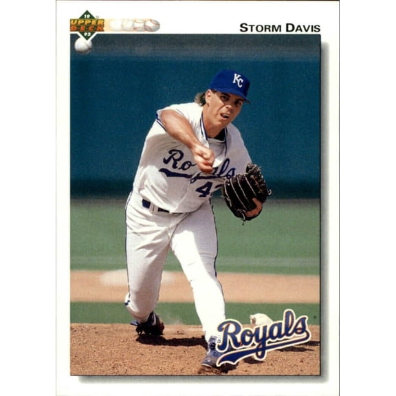 Storm Davis 1992 Upper Deck MLB #499 Baseball Card Kansas City Royals