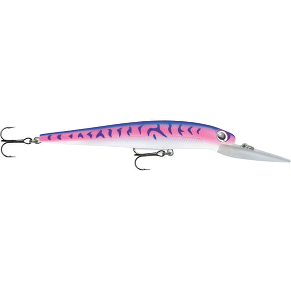 Storm Deep ThunderStick Jr. MadFlash Crankbait Blue Pink Fire UV
