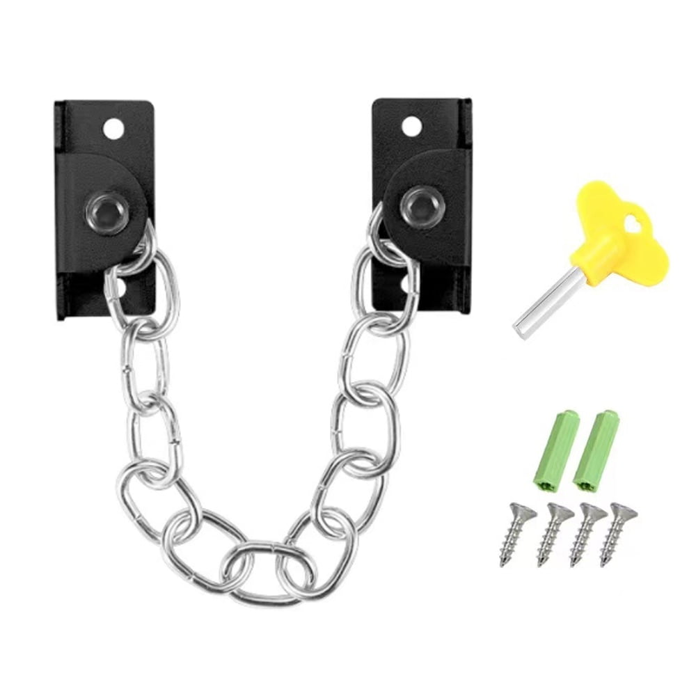 Storm Door Chain, Aluminum Finish