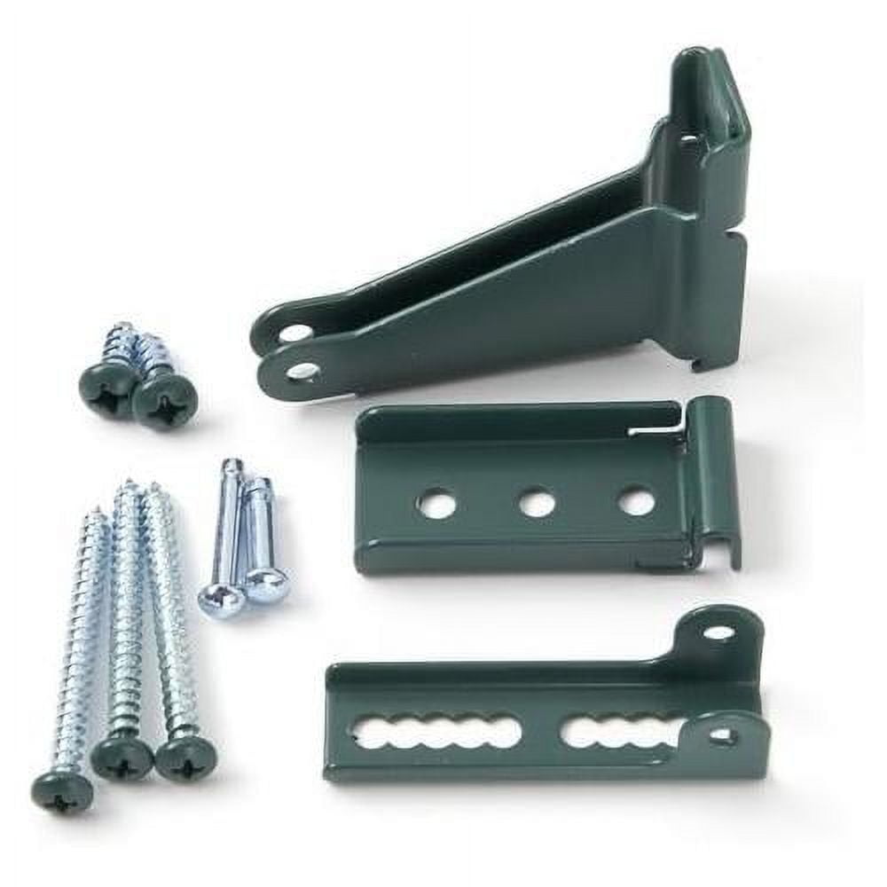 Storm Door Closer Bracket In Forest Green Color