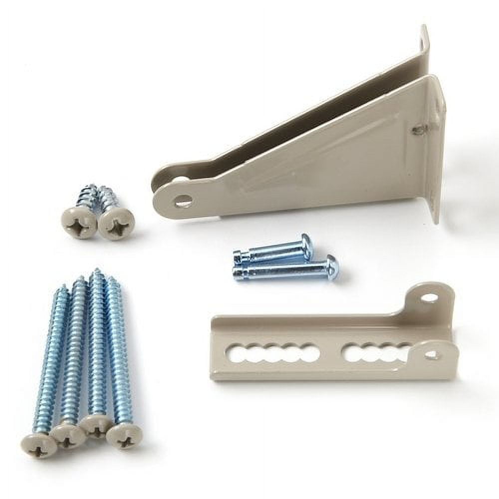 Storm Door Closer Bracket In Sandtone Color