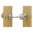 thumbnail image 1 of Storm Door Latch with Round Tubular Lock, Satin Nickel - Solid, 1 of 1