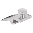 thumbnail image 1 of Storm Door Panel Clip with Screws, 5/16 in., Aluminum (8-pack), 1 of 2