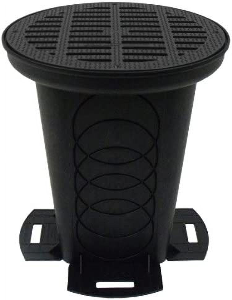 Storm Drain FSD-3017-12BKIT 12-in. Round Catch Basin Kit with Grate ...