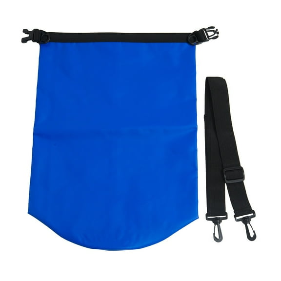 Storm Dry Bag w/ Adjustable Shoulder Strap - 15 Liter - Blue