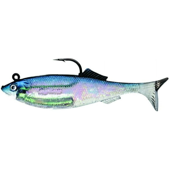 Storm Fishing Lure WLHE05BL WildEye Live Herring Swimbait 5" 1 oz Blue Back