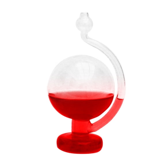 Storm Glass Weather Predictor – 5.9” Globe, Premium Glass Craft | Live Forecast Display & Unique Home Decor Gift for Birthdays, Christmas (Indoor Use) — LAILLSH