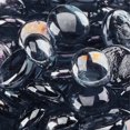 thumbnail image 1 of Storm Gray Fire Pit Glass Beads | 3/4", Semi-Reflective, 10 lbs, 1 of 4