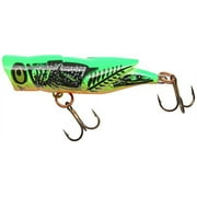 Storm Hopper Popper Topwater Fishing Lure 1.5" 1/16 oz Fire Tiger