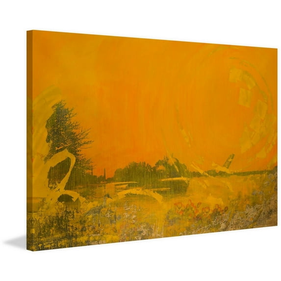 "Storm Is Coming" Painting Print on Wrapped Canvas