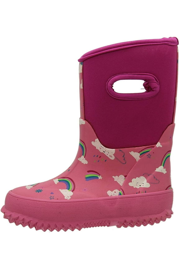 Kid's Neoprene Outdoor Rain/Snow Boots Unicorn US 10 Toddler
