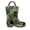 thumbnail image 1 of Storm Kidz Kids Boys Rainboots, Green Camo Print Toddler 12, 1 of 1