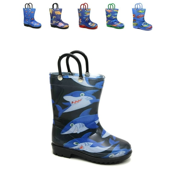 Storm Kidz STK8000 Boys Printed Rainboots Parent