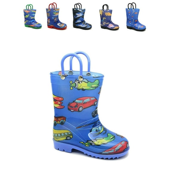 Storm Kidz STK8000 Boys Printed Rainboots Parent