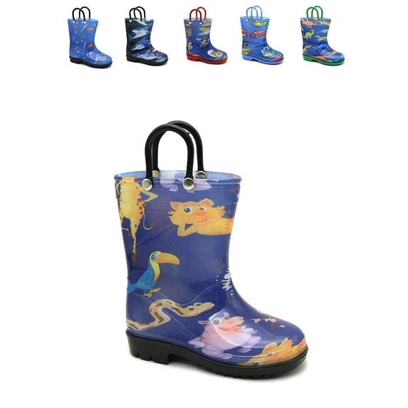 Storm Kidz STK8000 Boys Printed Rainboots Parent