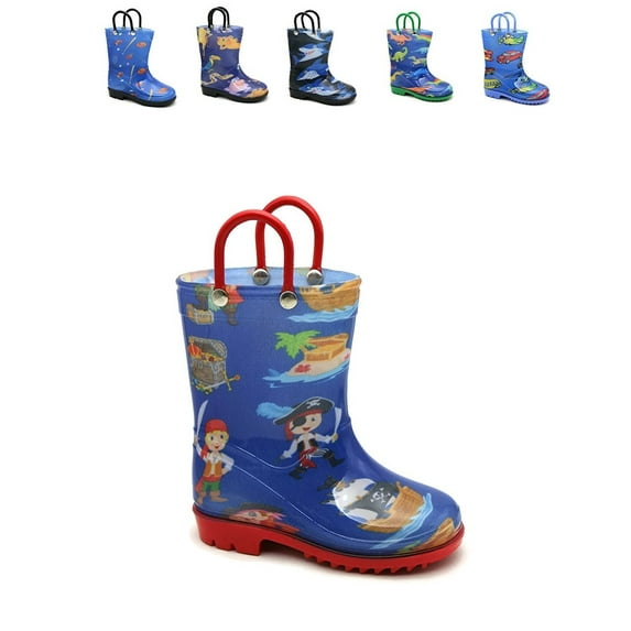 Storm Kidz STK8000 Boys Printed Rainboots Parent