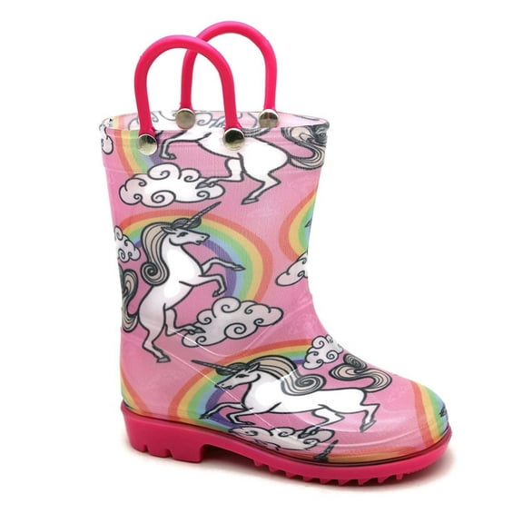 Storm Kidz STK8000 Girls Printed Rainboots Parent