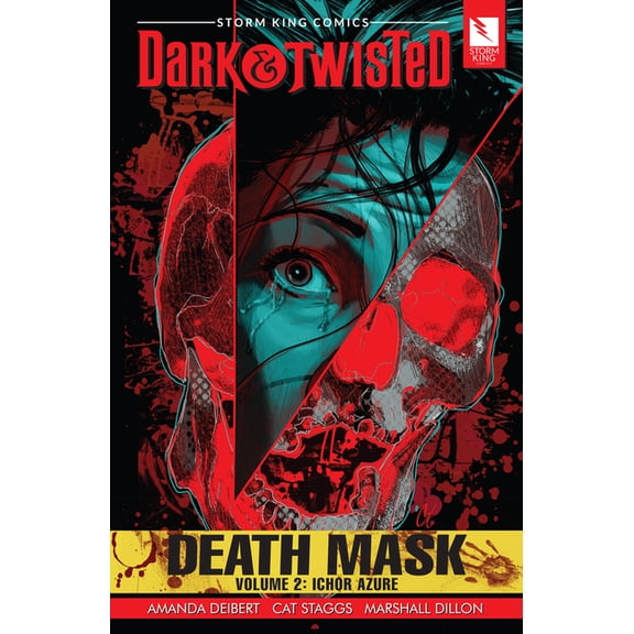 Storm King Comics Dark & Twisted Storm King Comics Dark & Twisted: Death Mask Volume 2: Ichor Azure, (Paperback)