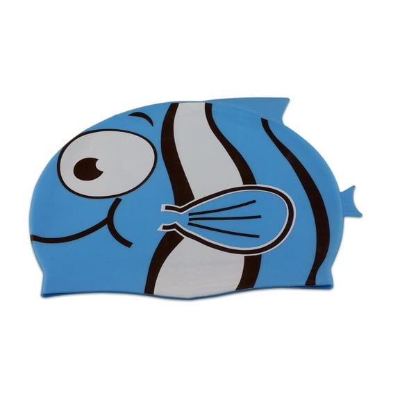 Storm Lil Swimmer Silicone Swim Cap - Blue