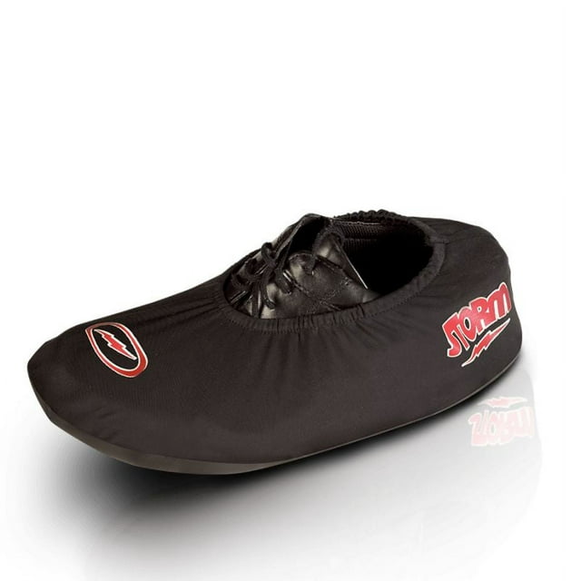 Storm Men's 1 Bowling Shoe Cover, Black/Red Logo