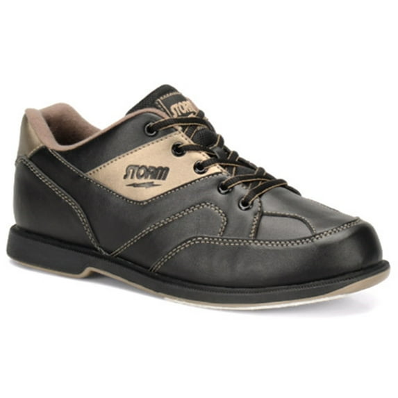 Storm Mens Taren Bowling Shoes Right Hand- Black/Bronze 9 M US