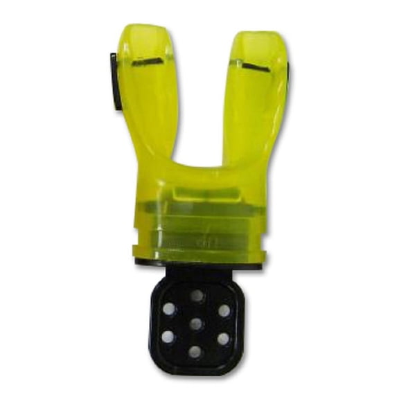 Storm Moldable Replacement Snorkel, Regulator Mouthpieces - Yellow