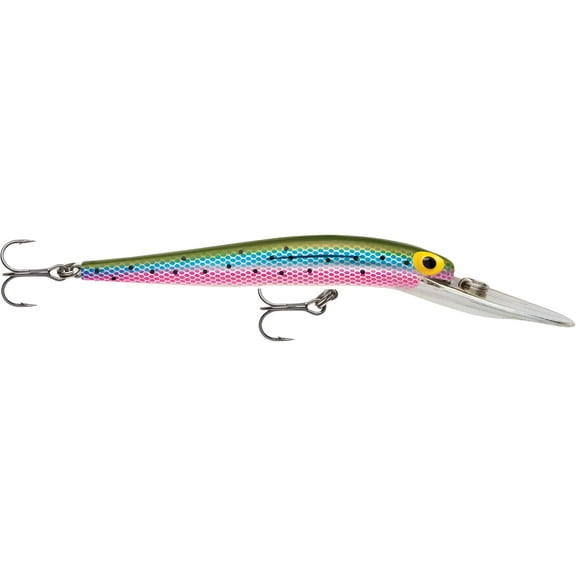 Storm Original Deep Jr. ThunderStick Crankbait Metallic Rainbow Trout