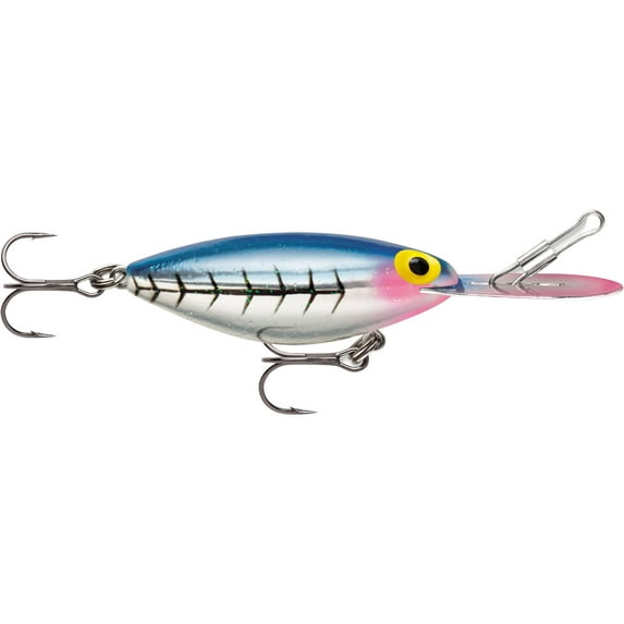 Storm Original Hot 'N Tot 07 Crankbait Pink Lip / Metallic Blue Glitter