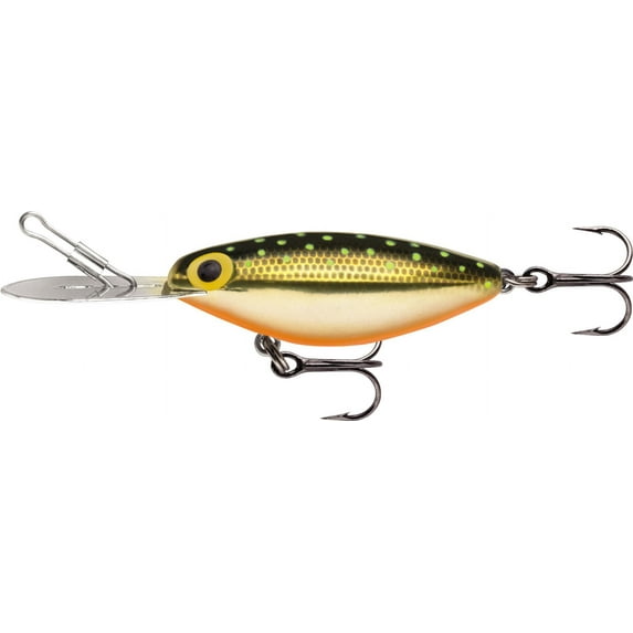 Storm Original Hot 'N Tot 3/8 oz Fishing Lure, Metallic Gold Chartreuse Specks