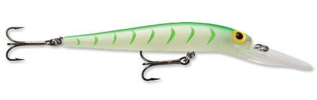 Storm Original Jr. Thunderstick Deep Jerkbait 3 1/2 Fishing Lure 5/16oz  Luminous Green Herringbone