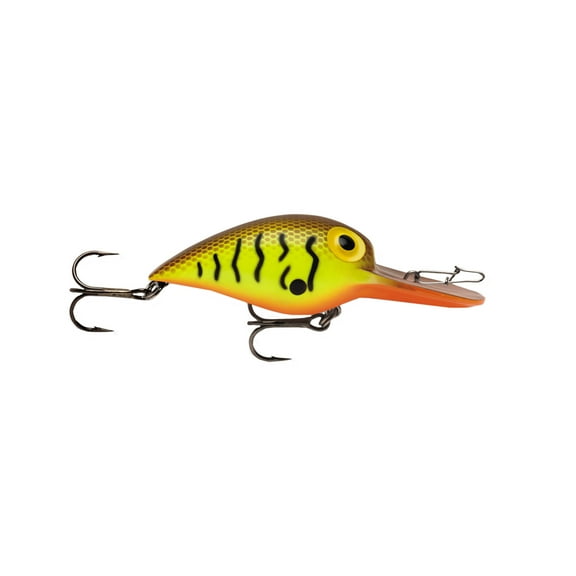 Storm Original Wiggle Wart 05 Crankbait Fishing Lure 2" 3/8oz Brown Scale Crawdad