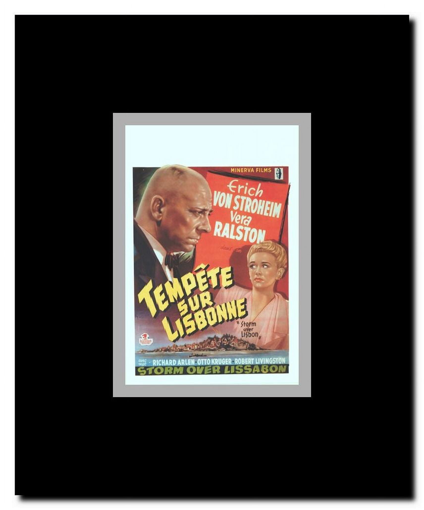 Storm Over Lisbon Framed Movie Poster