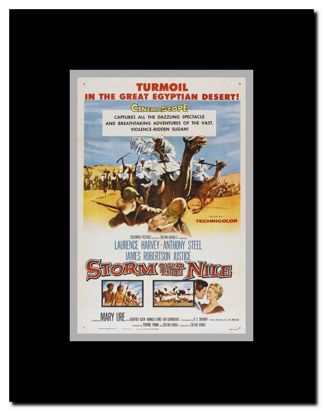 Storm Over the Nile Framed Movie Poster