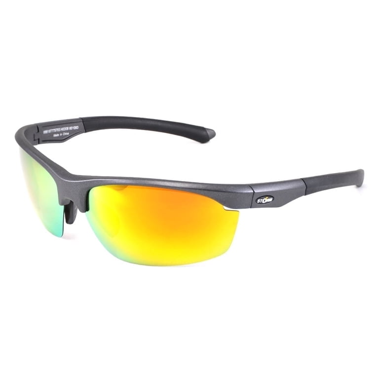 Storm Polarized Adult Half Frame Sports Fishing Sunglasses  display picture 1