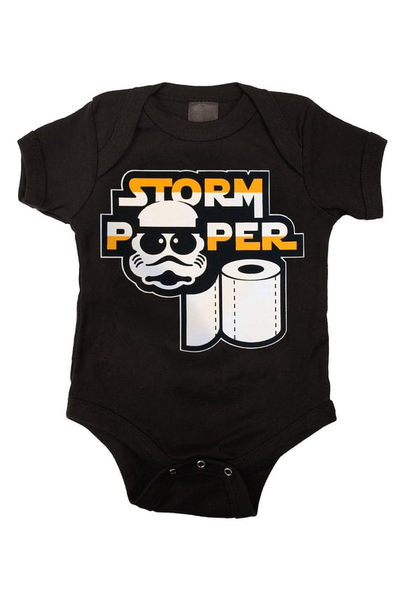 Storm Pooper Funny Baby Bodysuit