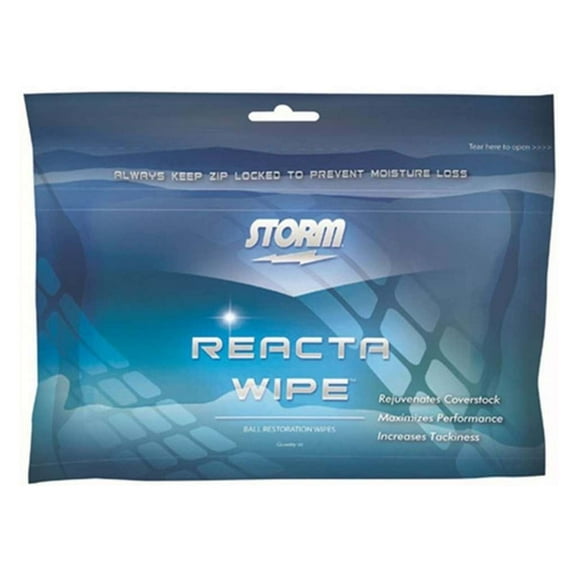 Storm Reacta Wipe Bowling Ball Cleaner Wipes