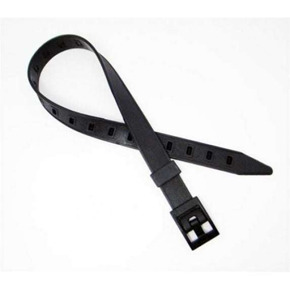 Storm Rubber Knife Strap - Single, Black for Scuba, Snorkeling or Water Sports