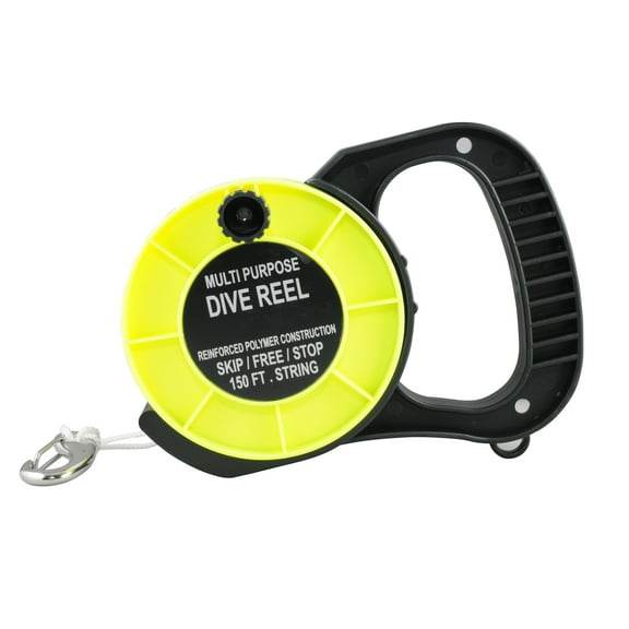 Storm Scuba Divers Sport Dive Reel - Plastic - 150 ft