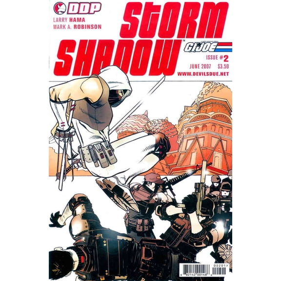Storm Shadow Comic Book #2 VF ; Devil's Due Comic Book