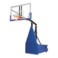 thumbnail image 1 of Storm Supreme Steel-Acrylic Portable Basketball System With Regulation Size Backboard, Gold, 1 of 1