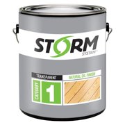 Storm System Transparent Natural Oil & Waterborne Hybrid Exterior Stain, 1 gal - Case of 4