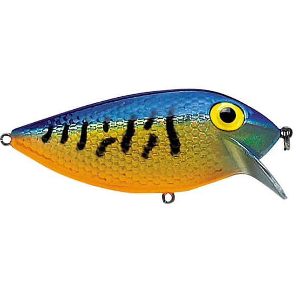 Storm Thin Fin 06 Fishing lure (Metallic Gold Blue Tiger, Size- 2.5)