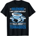 thumbnail image 1 of Storm Tornado Costume Apparel for Meteorologist T-ShirtMen and women, Black T-shirt, size: Extra large, 1 of 4